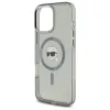 Karl Lagerfeld IML Metal Karl Head Back Cover hoesje met MagSafe voor Apple iPhone 16 Pro Max - Zwart 6
