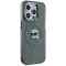 Karl Lagerfeld IML Metal Karl Head Back Cover hoesje met MagSafe voor Apple iPhone 15 Pro - Zwart
