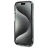 Karl Lagerfeld IML Metal Choupette Head Back Cover hoesje met MagSafe voor Apple iPhone 15 - Zwart 5