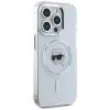Karl Lagerfeld IML Metal Karl Head Back Cover hoesje met MagSafe voor Apple iPhone 15 Pro - Wit 4