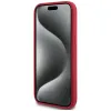 Karl Lagerfeld Silicone Karl & Choupette Heads Ring Back Cover hoesje met MagSafe voor Apple iPhone 15 - Rood 5