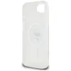 Karl Lagerfeld IML Metal Choupette Head Back Cover hoesje met MagSafe voor Apple iPhone 17e/16e - Wit 7
