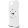 Karl Lagerfeld IML Metal Karl Head Back Cover hoesje met MagSafe voor Apple iPhone 17e/16e - Wit 6