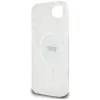 Karl Lagerfeld IML Metal Karl Head Back Cover hoesje met MagSafe voor Apple iPhone 17e/16e - Wit 7