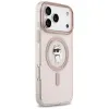 Karl Lagerfeld IML Choupette Back Cover hoesje met MagSafe voor Apple iPhone 17 Pro Max - Roze 3