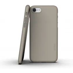Nudient Thin Precise Back Cover hoesje voor Apple iPhone SE 2022 - Clay Beige