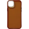 Nudient Form Back Cover hoesje voor Apple iPhone 14 Plus - Transparant/Bruin