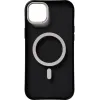 Nudient Form Back Cover hoesje met MagSafe voor Apple iPhone 14 Plus - Transparant/Zwart