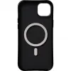 Nudient Form Back Cover hoesje met MagSafe voor Apple iPhone 14 Plus - Transparant/Zwart 2