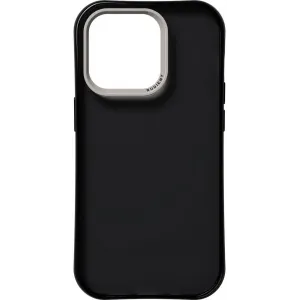 Nudient Form Back Cover hoesje voor Apple iPhone 14 Pro - Transparant/Zwart