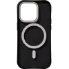 Nudient Form Back Cover hoesje met MagSafe voor Apple iPhone 14 Pro - Transparant/Zwart