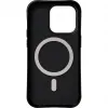 Nudient Form Back Cover hoesje met MagSafe voor Apple iPhone 14 Pro - Transparant/Zwart 2