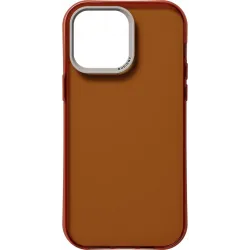 Nudient Form Back Cover hoesje voor Apple iPhone 14 Pro Max - Transparant/Bruin