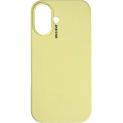 Nudient Base Back Cover hoesje voor Apple iPhone 16 Plus - Pale Yellow