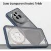 Phonesta AirFrost Back Cover hoesje voor Nothing Phone (3a) Pro - Mat Blauw 3