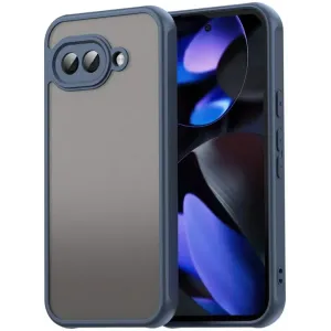 Phonesta AirFrost Back Cover hoesje voor Google Pixel 9a - Mat Blauw