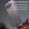Phonesta AirFrost Back Cover hoesje voor Google Pixel 9a - Mat Paars 3