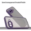 Phonesta AirFrost Back Cover hoesje voor Google Pixel 9a - Mat Paars 4