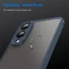 Phonesta AirFrost Back Cover hoesje voor Samsung Galaxy S25 Edge - Mat Blauw 5