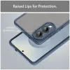Phonesta AirFrost Back Cover hoesje voor Samsung Galaxy S25 Edge - Mat Blauw 7
