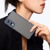 Phonesta AirFrost Back Cover hoesje voor Samsung Galaxy S25 Edge - Mat Blauw 9