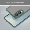 Phonesta AirFrost Back Cover hoesje voor Samsung Galaxy S25 Edge - Mat Groen 7