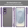 Phonesta AirFrost Back Cover hoesje voor Samsung Galaxy S25 Edge - Mat Paars 1