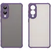 Phonesta AirFrost Back Cover hoesje voor Samsung Galaxy S25 Edge - Mat Paars 2