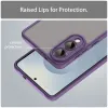 Phonesta AirFrost Back Cover hoesje voor Samsung Galaxy S25 Edge - Mat Paars 7