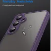 Phonesta AirFrost Back Cover hoesje voor Samsung Galaxy A16 - Mat Paars 6