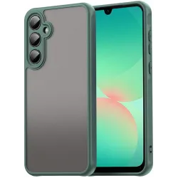 Phonesta AirFrost Back Cover hoesje voor Samsung Galaxy A26 - Mat Groen