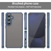 Phonesta AirFrost Back Cover hoesje voor Samsung Galaxy S24 FE - Mat Blauw 1