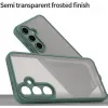 Phonesta AirFrost Back Cover hoesje voor Samsung Galaxy S24 FE - Mat Groen 3
