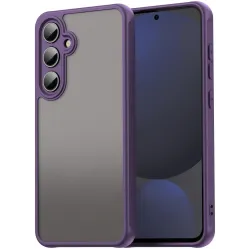 Phonesta AirFrost Back Cover hoesje voor Samsung Galaxy S24 FE - Mat Paars