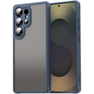 Phonesta AirFrost Back Cover hoesje voor Samsung Galaxy S25 Ultra - Mat Blauw