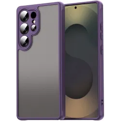 Phonesta AirFrost Back Cover hoesje voor Samsung Galaxy S25 Ultra - Mat Paars