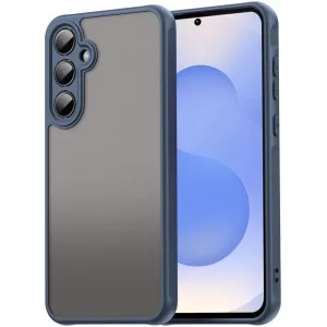 Phonesta AirFrost Back Cover hoesje voor Samsung Galaxy S25/S24 - Mat Blauw