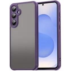 Phonesta AirFrost Back Cover hoesje voor Samsung Galaxy S25/S24 - Mat Paars