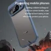 Phonesta AirFrost Back Cover hoesje voor Google Pixel 10 Pro - Mat Blauw 2