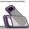 Phonesta AirFrost Back Cover hoesje voor Google Pixel 10 Pro - Mat Paars 3