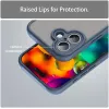 Phonesta AirFrost Back Cover hoesje voor Apple iPhone 17 - Mat Blauw 5