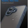 Phonesta AirFrost Back Cover hoesje voor Apple iPhone 17 - Mat Blauw 6