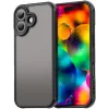 Phonesta AirFrost Back Cover hoesje voor Apple iPhone 17 - Mat Zwart 0