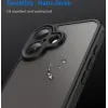 Phonesta AirFrost Back Cover hoesje voor Apple iPhone 17 - Mat Zwart 6