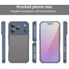 Phonesta AirFrost Back Cover hoesje voor Apple iPhone 17 Pro - Mat Blauw 1