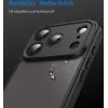 Phonesta AirFrost Back Cover hoesje voor Apple iPhone 17 Pro - Mat Zwart 6
