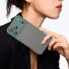 Phonesta AirFrost Back Cover hoesje voor Apple iPhone 17 Pro Max - Mat Groen 2