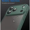 Phonesta AirFrost Back Cover hoesje voor Apple iPhone 17 Pro Max - Mat Groen 6