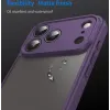 Phonesta AirFrost Back Cover hoesje voor Apple iPhone 17 Pro Max - Mat Paars 6