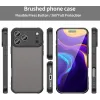 Phonesta AirFrost Back Cover hoesje voor Apple iPhone 17 Pro Max - Mat Zwart 2